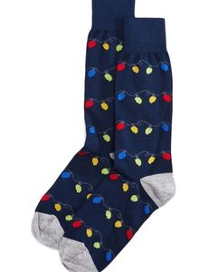 Mens Christmas Socks Bloomingdale's Mens Store Lights